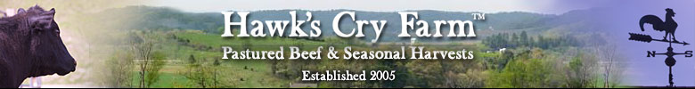 Hawks Cry Farm - Pastured Beef and Seasonal Harvests